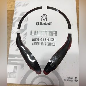 New ULTRA wireless headset, Bluetooth.